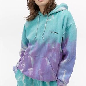 Urban Outfitters iets frans... Watercolour Tie-Dye Hoodie